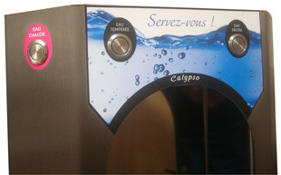 Fontaine a eau Calypso - Inox Brossé - 3